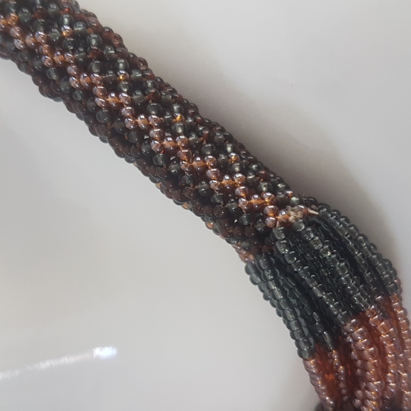 Handmade Beaded Necklace - Picture 3 of 4